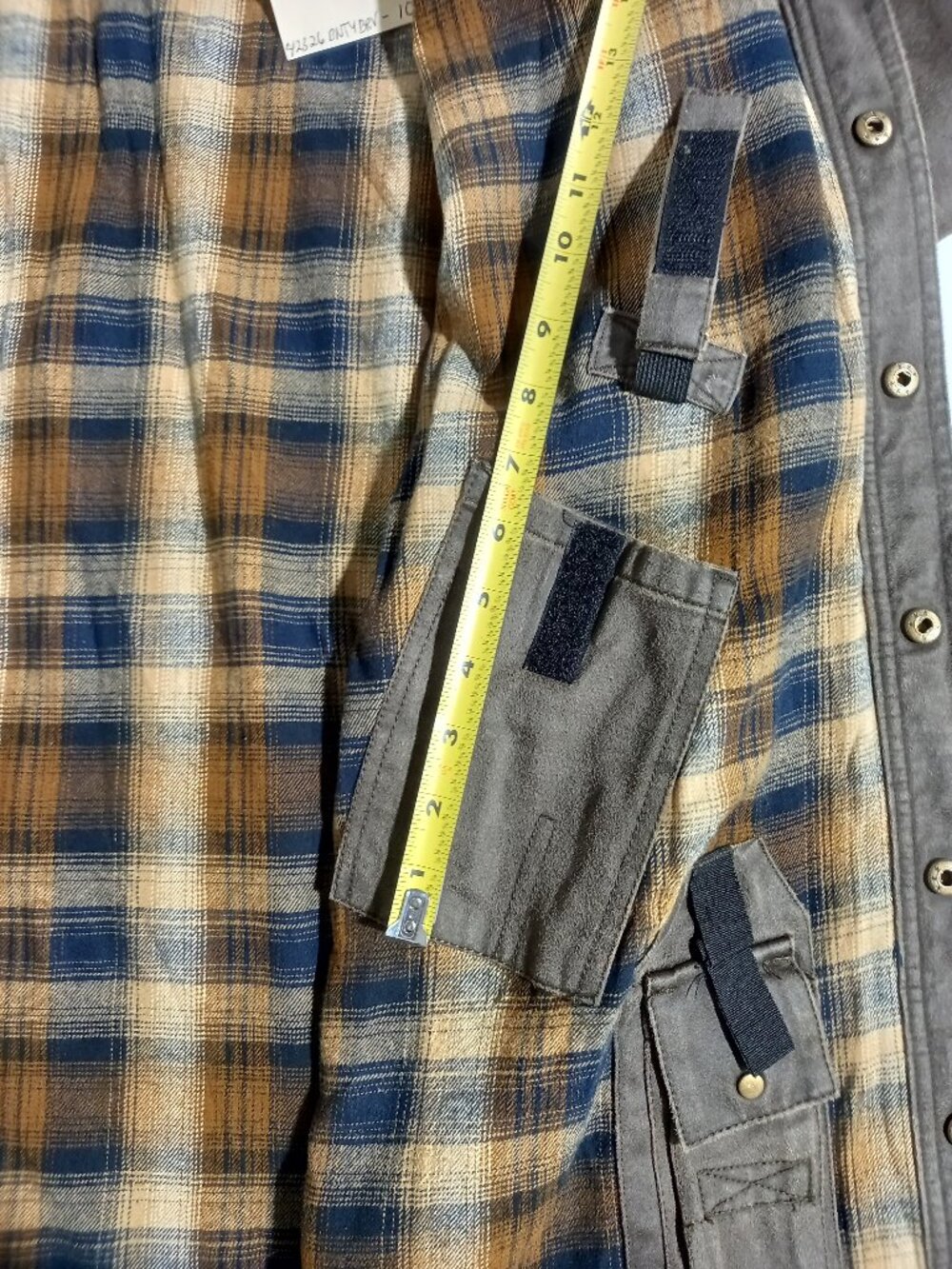 Bountyman Concealed Carry Shirt Jacket - BROWN | XL - Picture 5 of 9